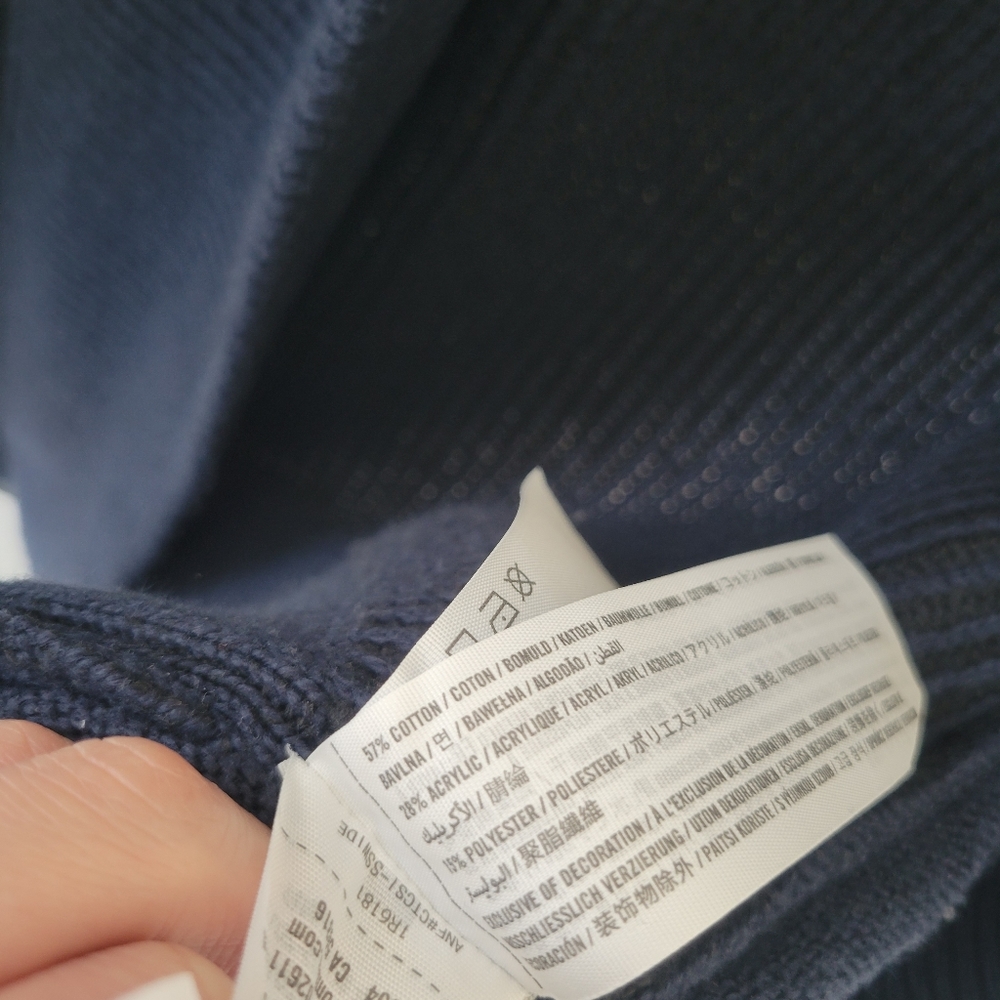 Abercrombie Open Front Cardigan with Side Pockets - Picture 2 of 4